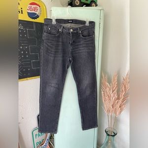Hudson Jeans, Straight Slim, Gray, Size 29